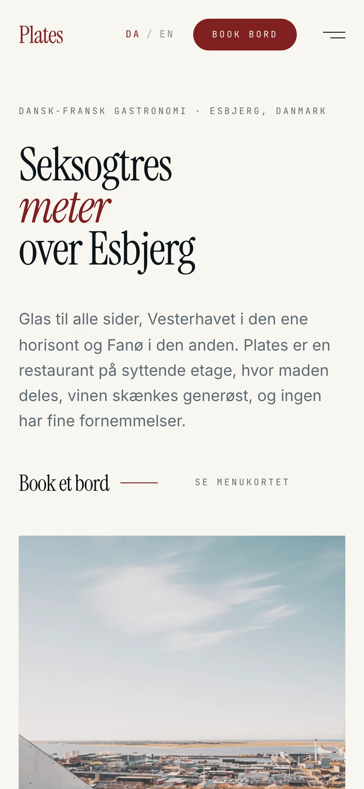 Sesenta y seis metros sobre Esbjerg